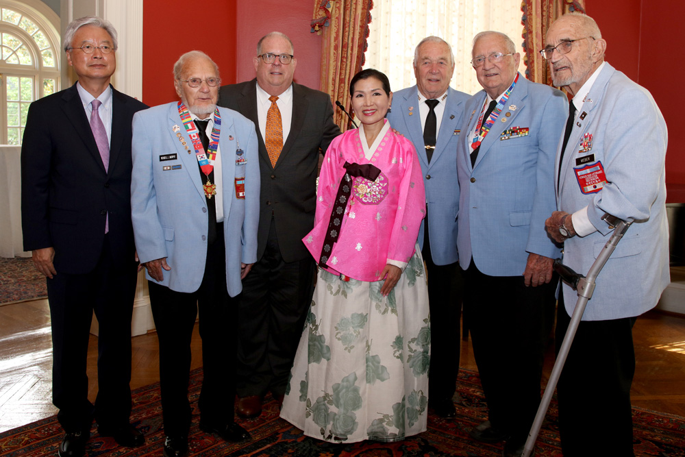 MD Governor Larry Hogan and First Lady Yumi Hogan