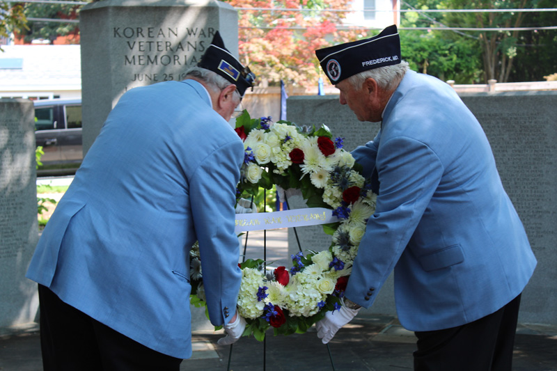 Wreath Laying in Fredeick, Maryland