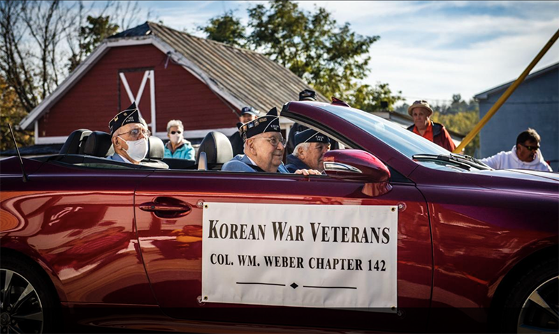 Chapter 142 at Brunswick Verterans Day Parade