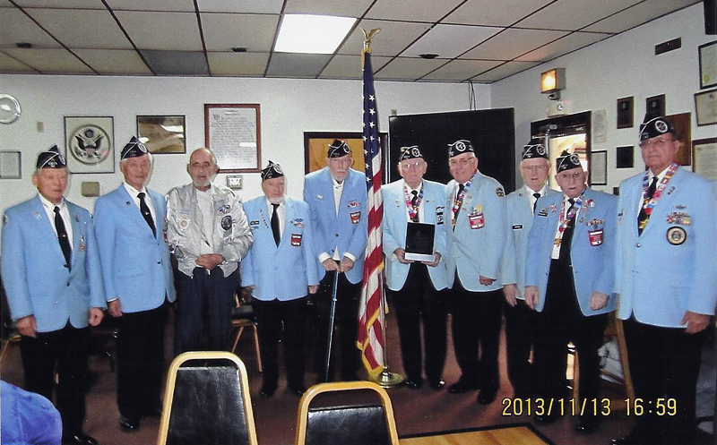  KWVA Chapter #142 with NUAC plaque