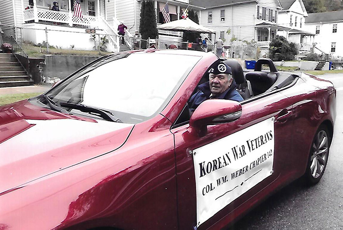 Vice Commander Fred Becker Brunswick Parade